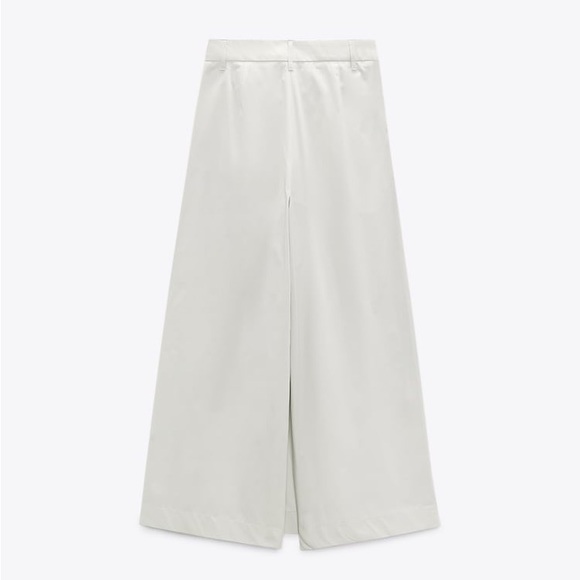 ZARA 100% Cotton Wrap Pants - Picture 6 of 13